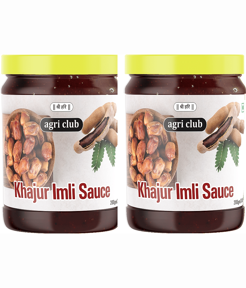 AGRI CLUB Khajur Imli Sauce 400 g Pack of 2