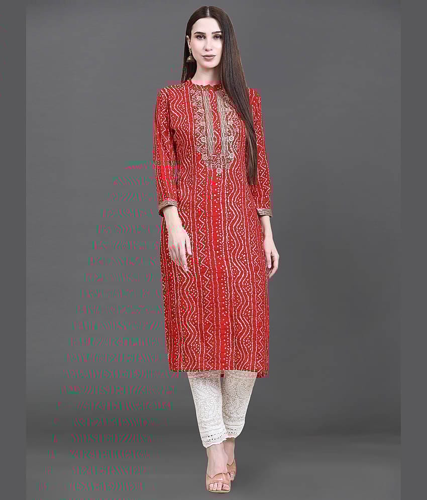 UB WOLF - Green Rayon Women's Straight Kurti ( Pack of 1 )