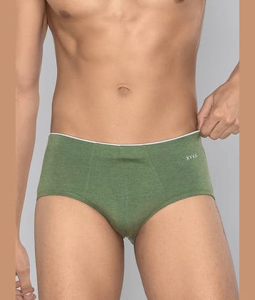 XYXX Pack of 1 Modal Briefs For Men's ( Green )