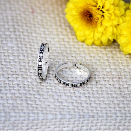 Rashi 925 Sterling Silver Toe Rings for women