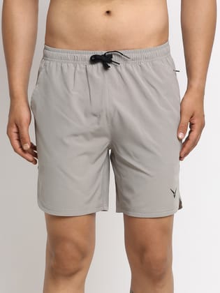 Invincible Men’s Feather Weight Crossfit Shorts-Grey / S