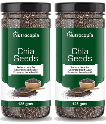 NUTROCOPIA - Chia Seeds ( Pack of 2 )