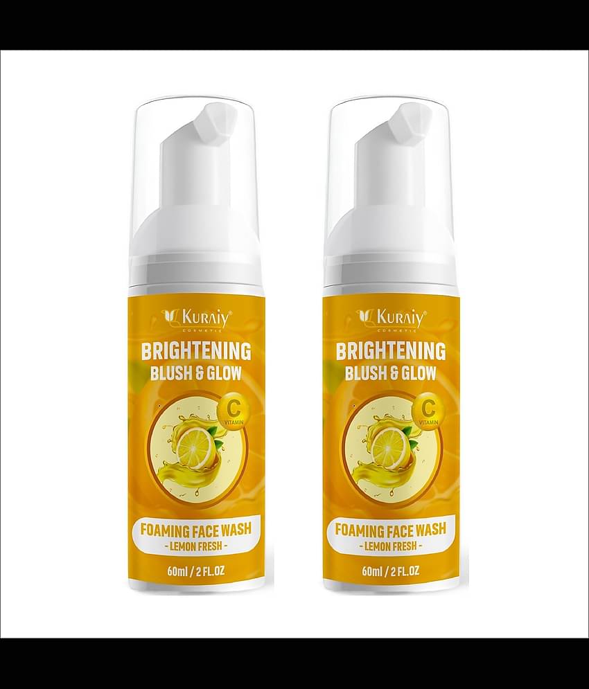 KURAIY Face Wash Cream With Natural Deep Moisturizing Face wash Tube pack of 2