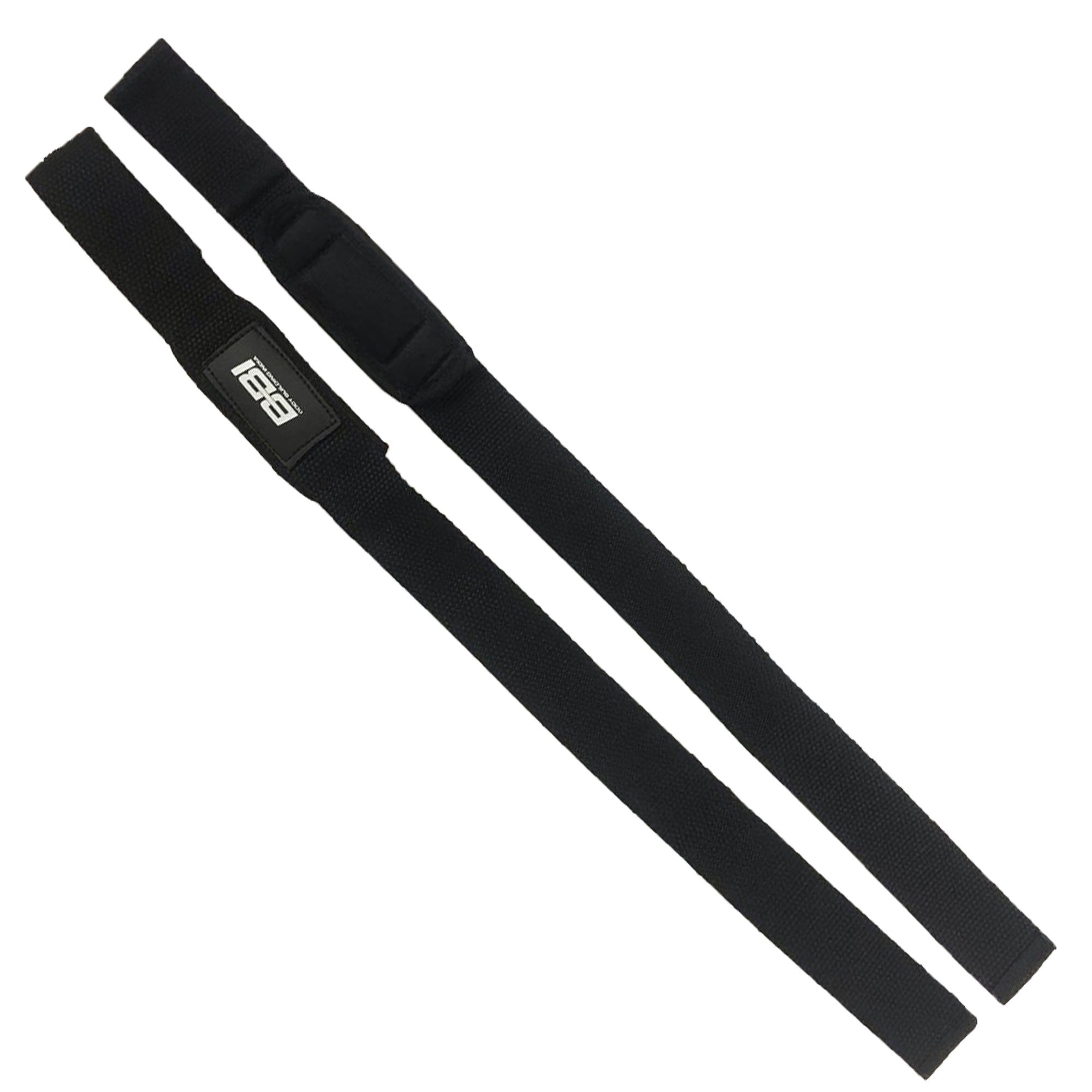 Body Building India BBI Lifting Straps-Black