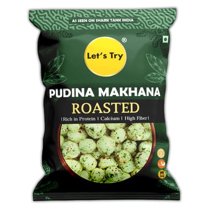 Let's Try Pudina Makhana - 57g