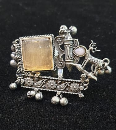 Silver Art Rings.e
