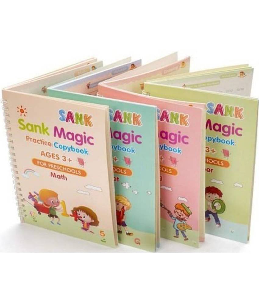 UNICO Magic Practice Copybook pack of 1-4books