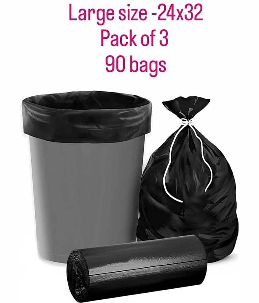 Arni Black Virgin Plastic Garbage Bag