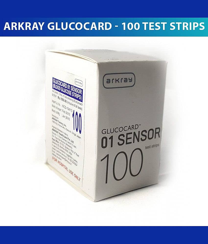 Arkrayglucocard 01 Sensor Strips 100 Strips