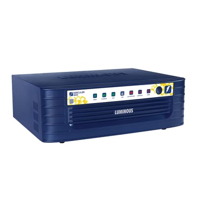 Luminous Hercules 1600 Square Wave Inverter for Home, Office, and Shops (Blue)
