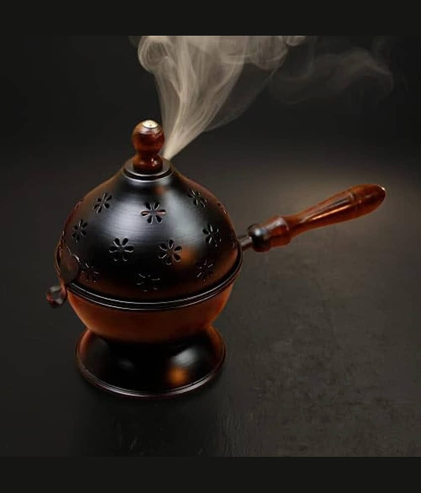 Heaven Decor Dhoop,Aromatic Burner Natural,Mogra,Rose,Tulsi 300 gm ( Pack of 1 )