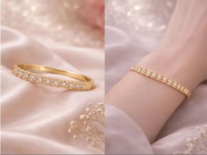 Anti tarnish free size lock bracelet Anti tarnish free size lock bracelet