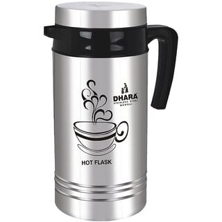 Dhara Stainless Steel Tea Star Insulated Hot And Cold Thermosteel Carafe 1200ml