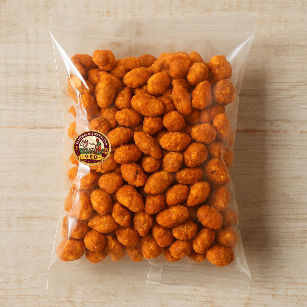 VANTHALA SWATHI Den's masala peanuts