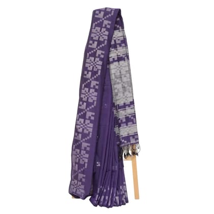 Tisser Handloom Cotton  saree with blouse piece