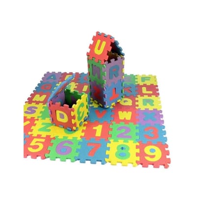 Alphabet & Number Floor Mats, Multicolor