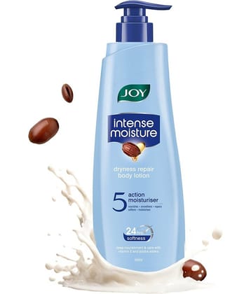 Joy Intense Moisture Body Lotion With Shea Butter Jojoba & Vitamin E For Dry Skin 400ml (Pack of 1)