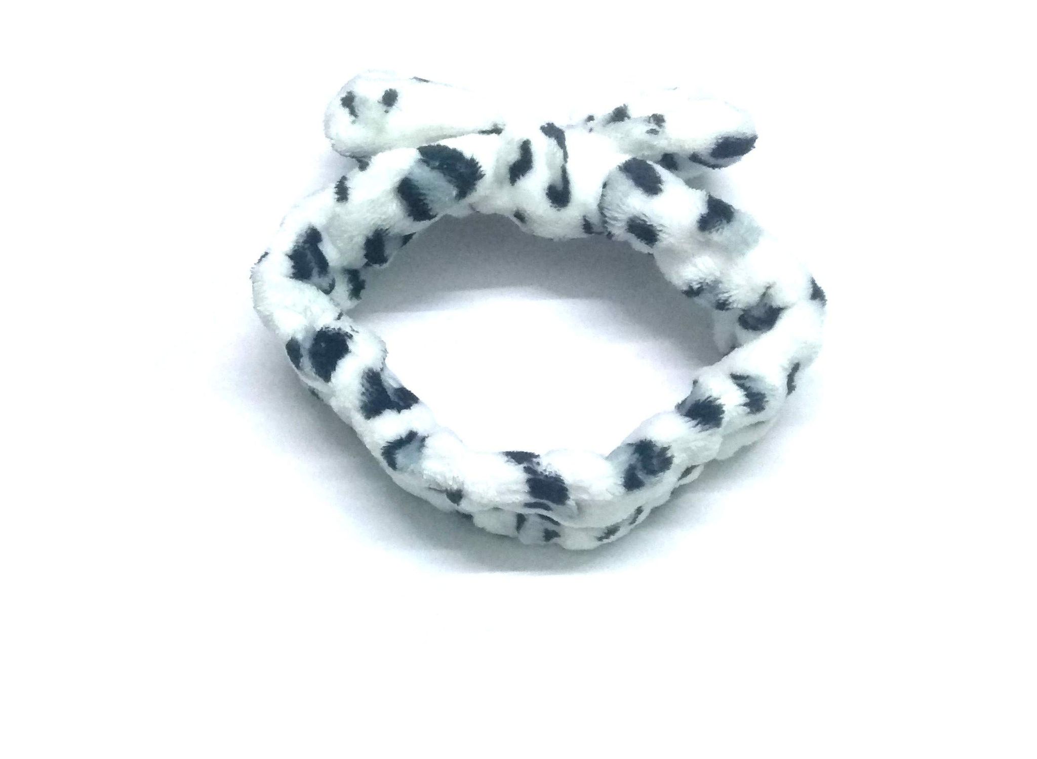 Nawani Facial Spa Makeup Cleansing Cute Bow Velvet Elastic Headband