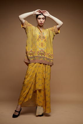 Mustard Cape-XS