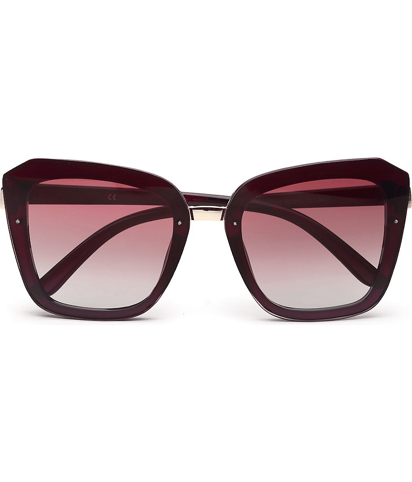 YourSpex - Wine Square Sunglasses ( Pack of 1 )