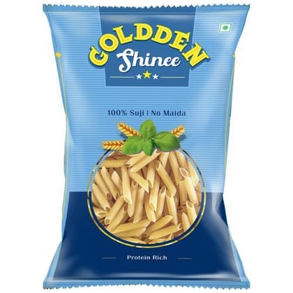 Goldden Shinee Penne Pasta - 100% Suji, No Maida, Rich In Protein, 1 kg
