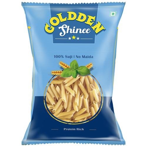 Goldden Shinee Penne Pasta - 100% Suji, No Maida, Rich In Protein, 1 kg
