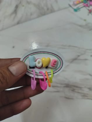 Kids garment fancy decorative label patch..