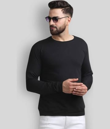 Leotude - Black Fleece Regular Fit Men's Sweatshirt ( Pack of 1 )