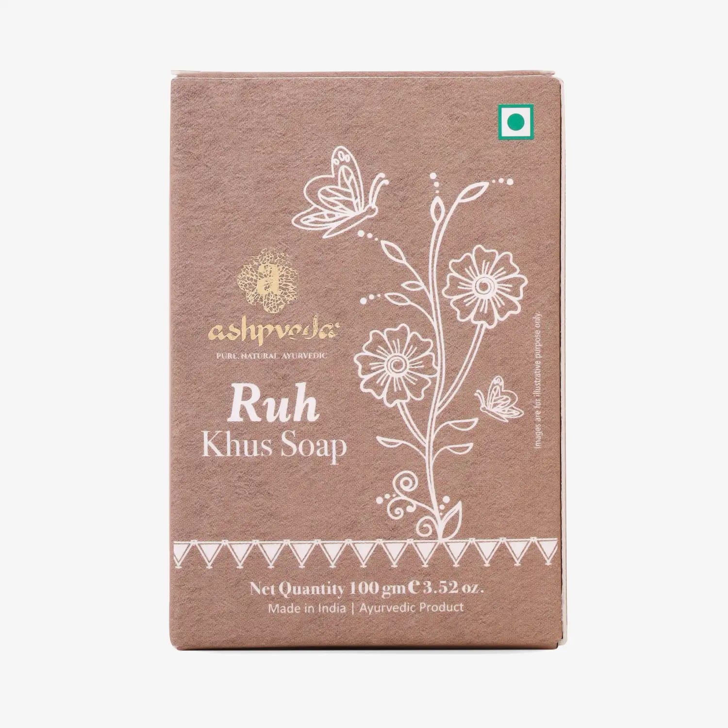ashpveda Ruh Khus Bathing Soap