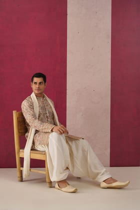 Advik- Patiyala Kurta Set-XS/34