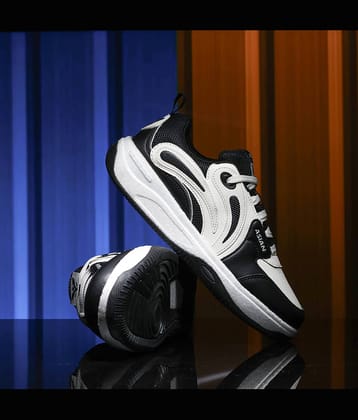 ASIAN HYPERCUSHION MOJO-08 Burgundy Men's Sneakers