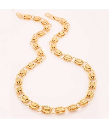 FASHION FRILL - Gold Plated Chain ( Pack of 1 )