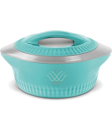 Milton Royal 2000 Insulated Inner Stainless Steel Casserole, 1.8 Litres, Blue | BPA Free | Food Grade | Easy to Carry | Easy to Store | Ideal For Chapatti | Roti | Curd Maker