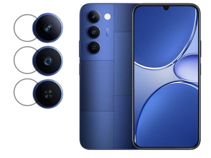 ISAAK Back Camera Lens Protector compatible for Realme P4 Lite 5G (Pack of 1) ISAAK Back Camera Lens Protector compatible for Realme P4 Lite 5G (Pack of 1)