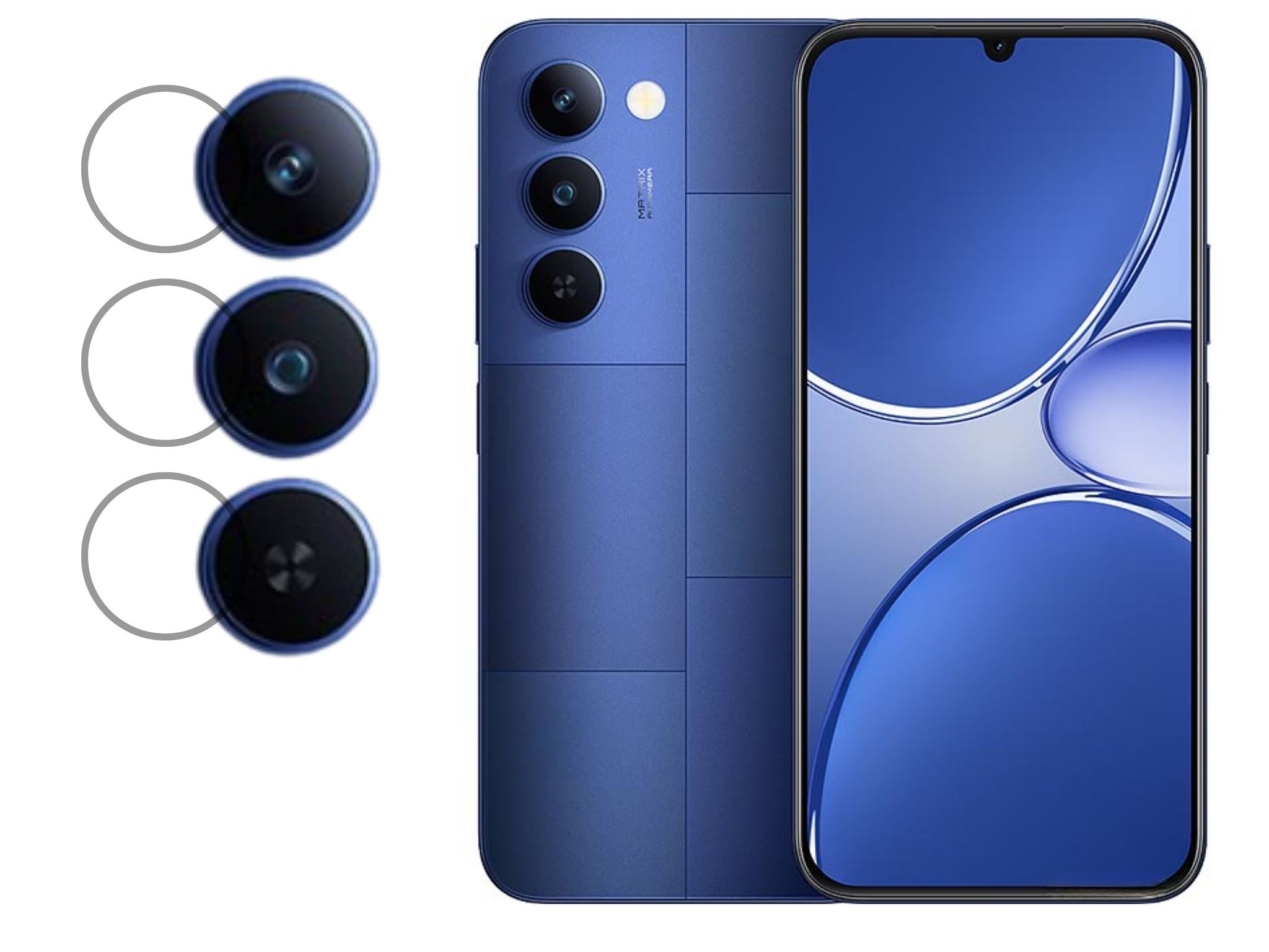 ISAAK Back Camera Lens Protector compatible for Realme P4 Lite 5G (Pack of 1)