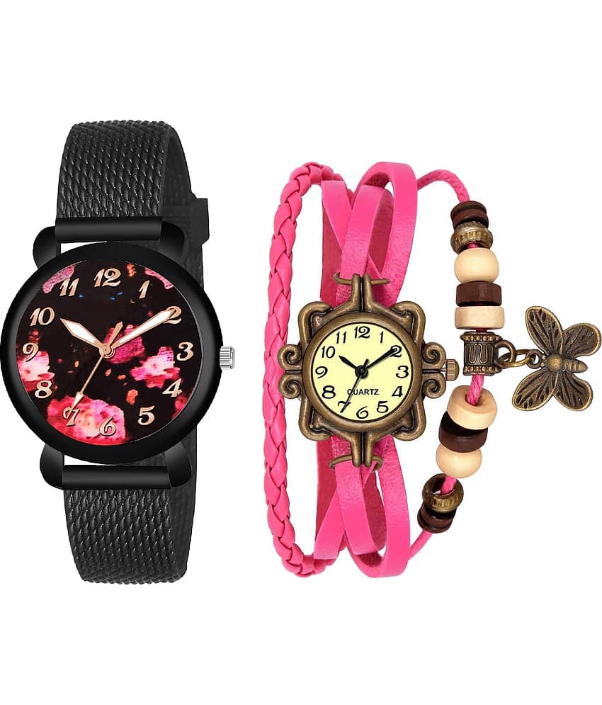 DECLASSE Multicolor Dial Analog Girls Watch ( Pack Of 2 )