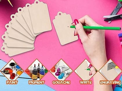 The brown box-Lippan Fridge Magnet Making kit,Lippan Keychain Making kit,Bag tag Making kit.