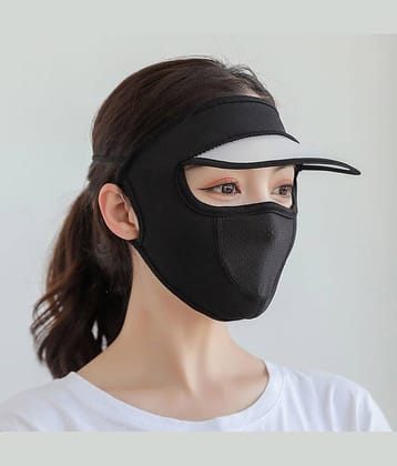 GEEO Multi Color Cotton Blend Women's Cap ( Pack of 1 )