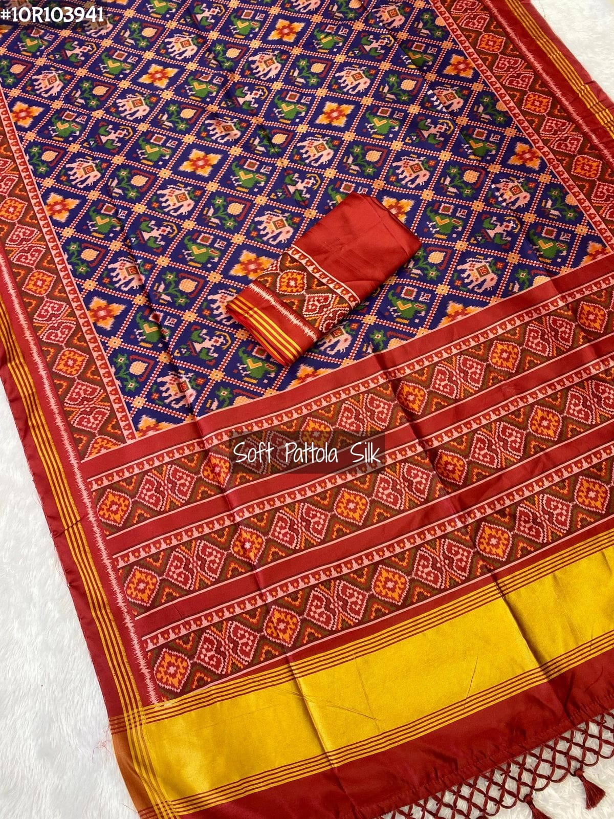 Premium soft pure bandhej silk saree with all over beautiful badhani leheriya