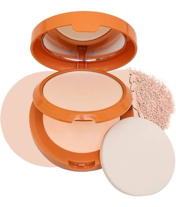 Colors Queen Sun Expert Compact Powder with SPF 60 UVA/UVB PA+++ UV Protection, Ivory (Shade - 02)