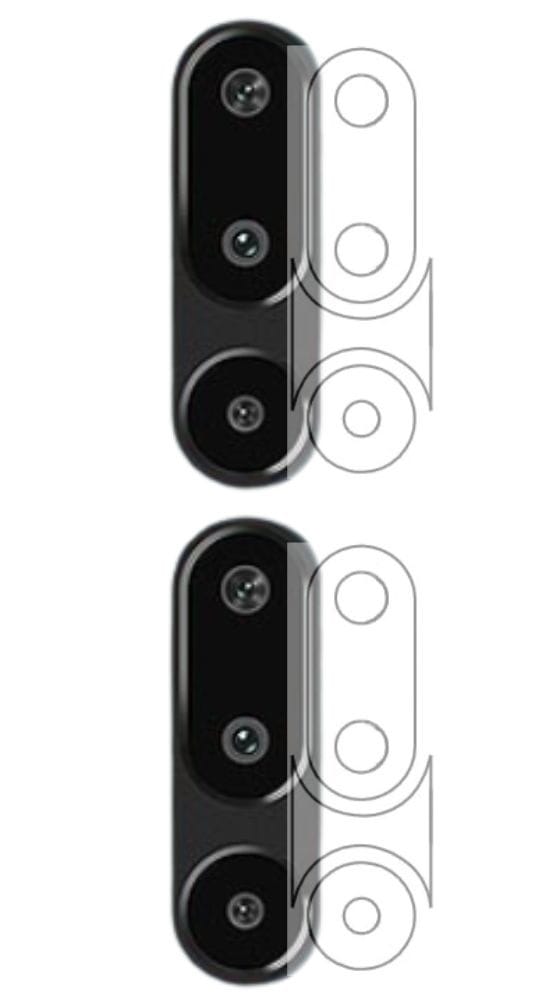 ISAAK Back Camera Lens Protector compatible for Samsung Galaxy F16 5G (Pack of 2)
