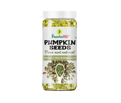 Freshokit Pumpkin Seeds | Pumpkin Seeds for Weight Loss | Healthy Snacks | Nutrient-Rich Superfood | High in Protein and Fiber | Gluten free (200gm)