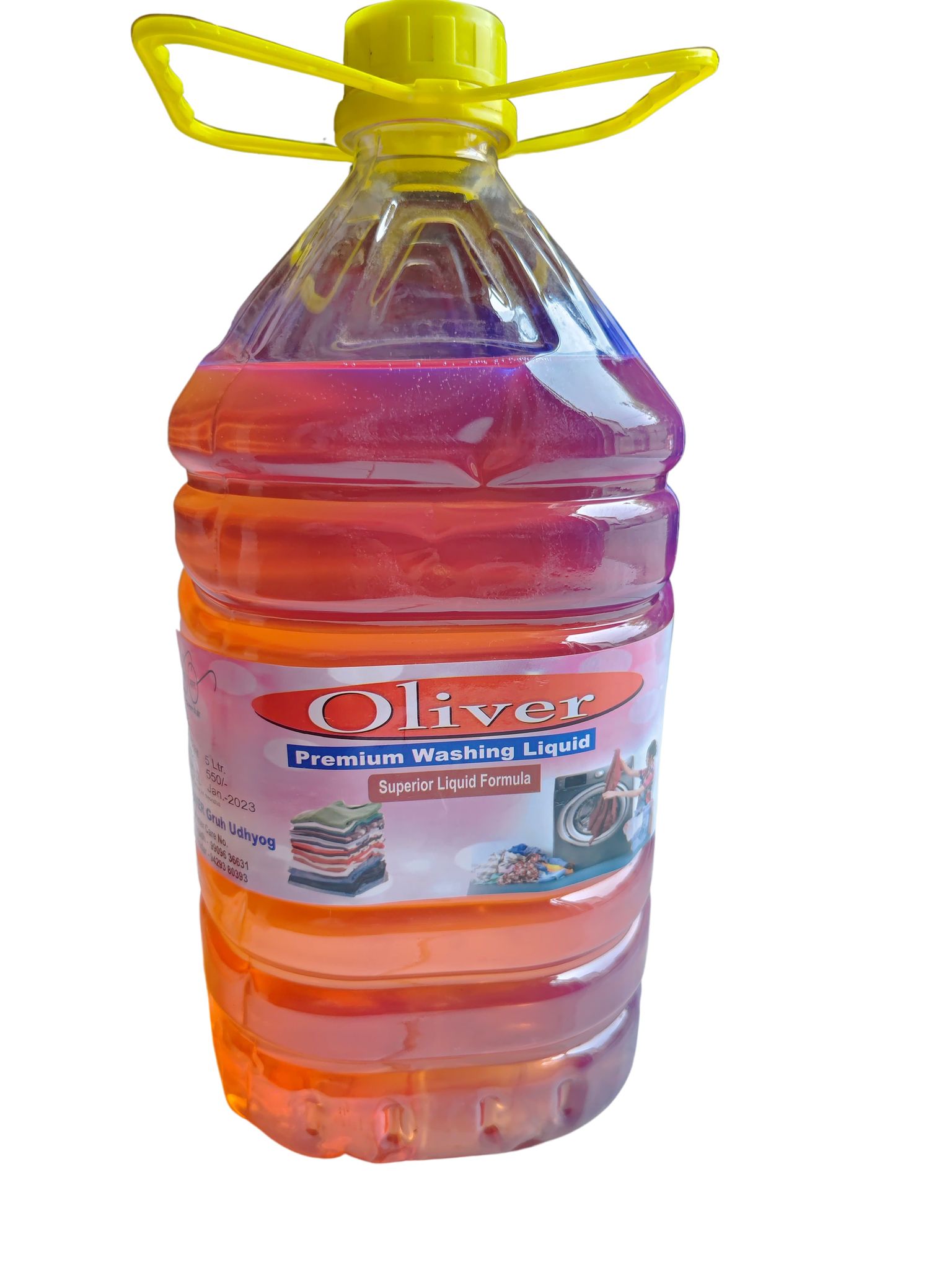 Siddhi chemicals Oliver detergent liquid 5l