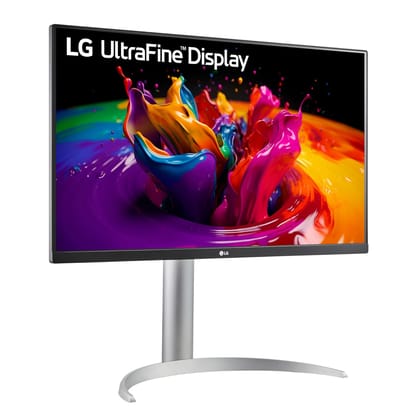 LG 27UP650-W UHD 4K IPS Display with VESA Display HDR400 27 Monitor,3 Sided Virtually Borderless