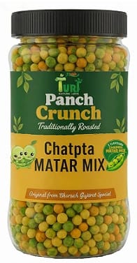 TURF FRESH - Panch Crunch  Chatpata Matar Mix (Traditionally Roasted) 150 G