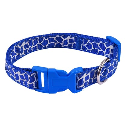 Striae Collar Plug Blue 25mm 20 Inch