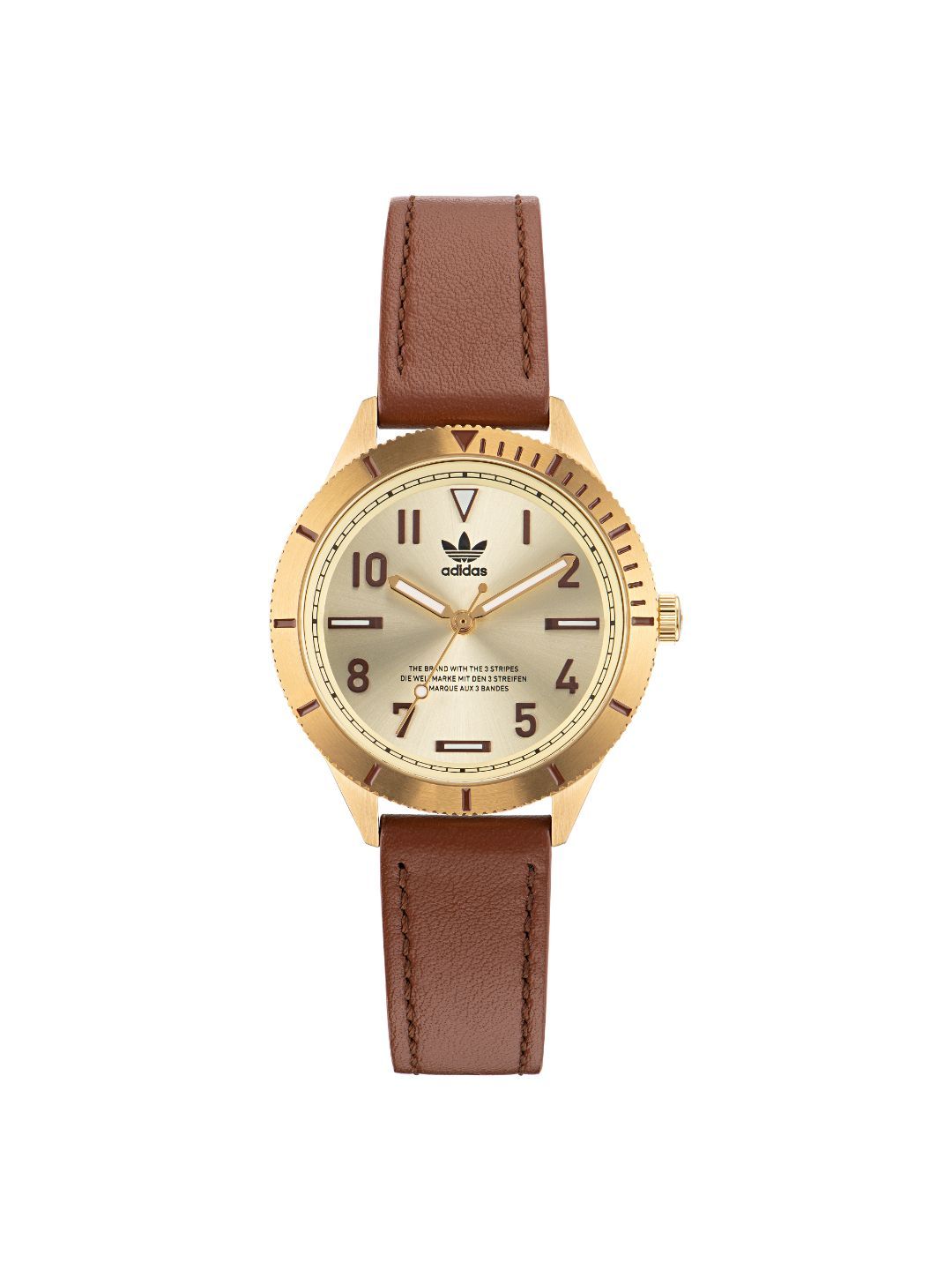Adidas Originals Gold Dial Women Watch - AOFH22571-Gold