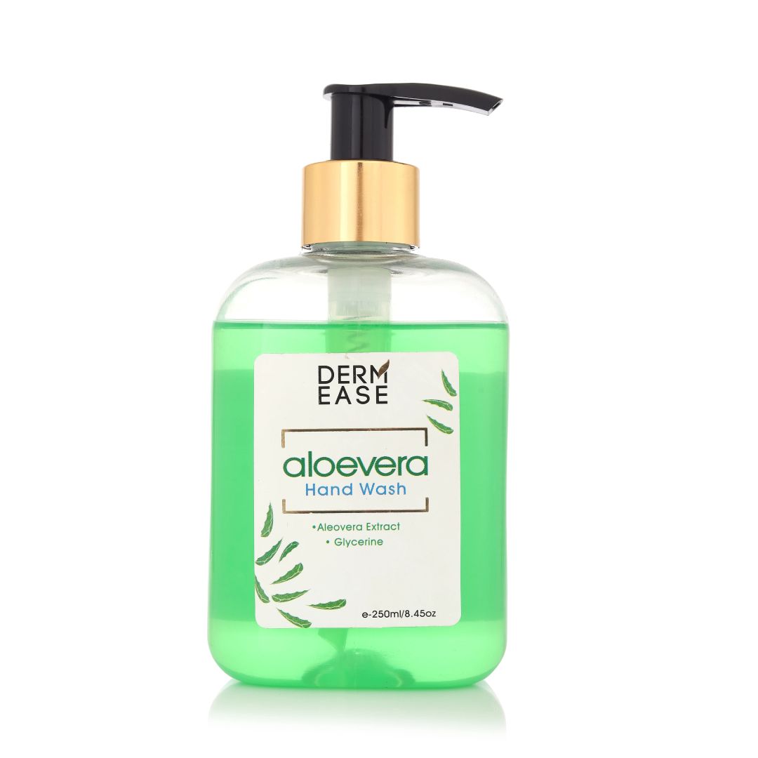Dermease Pure Hand Wash for Gentle Clean & Hydration Aloe Vera