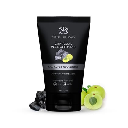 Charcoal Peel Off Mask | Charcoal & Gooseberry Charcoal Peel Off Mask | Charcoal & Gooseberry - 100gm Peel Off Mask at Charcoal Peel Off Mask | Charcoal & Gooseberry Charcoal Peel Off Mask | Charcoal & Gooseberry - 100gm Peel Off Mask at