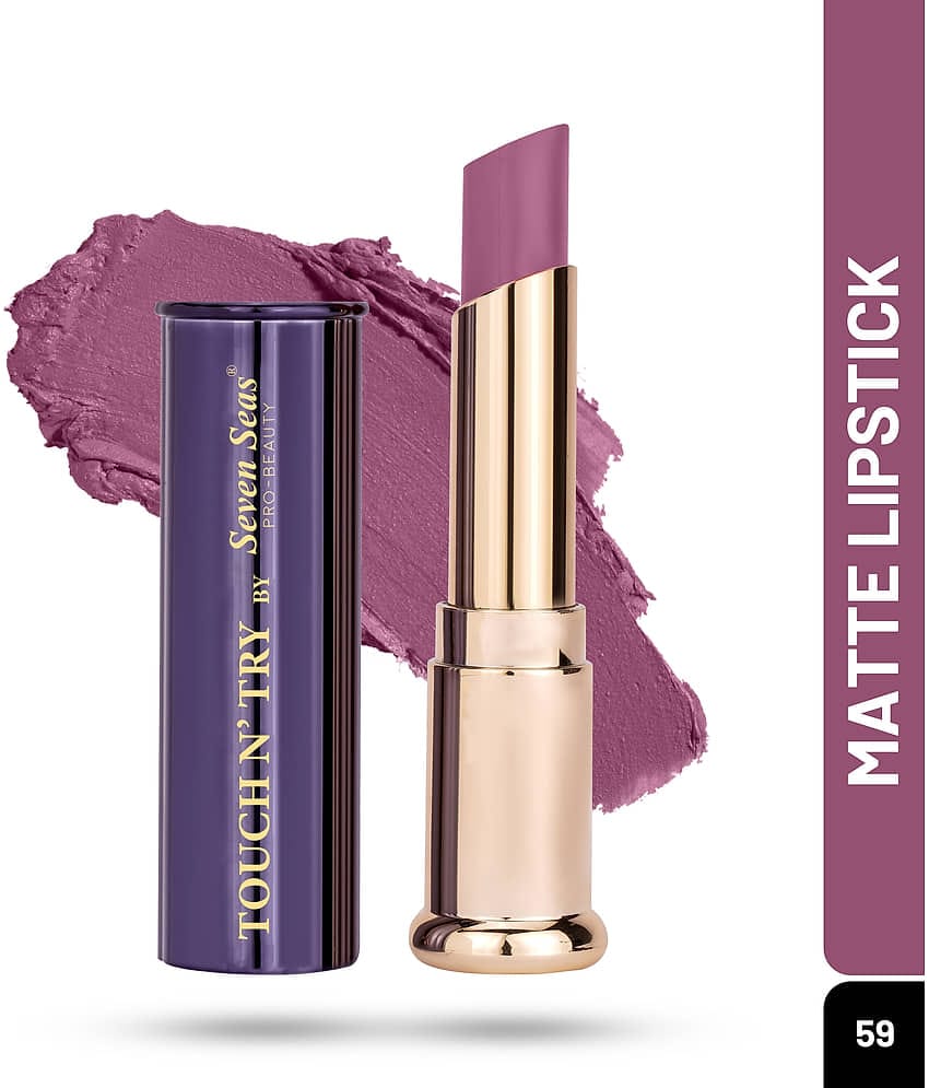 Seven Seas TOUCH N' TRY Lipmatte Lipstick (Amaranth 2,3.8g)
